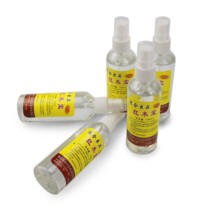 Far and red wood Baobao red wood furniture with playful maintenance dedicated oil furniture wax anti-cracking and light beeswax oil 100ml