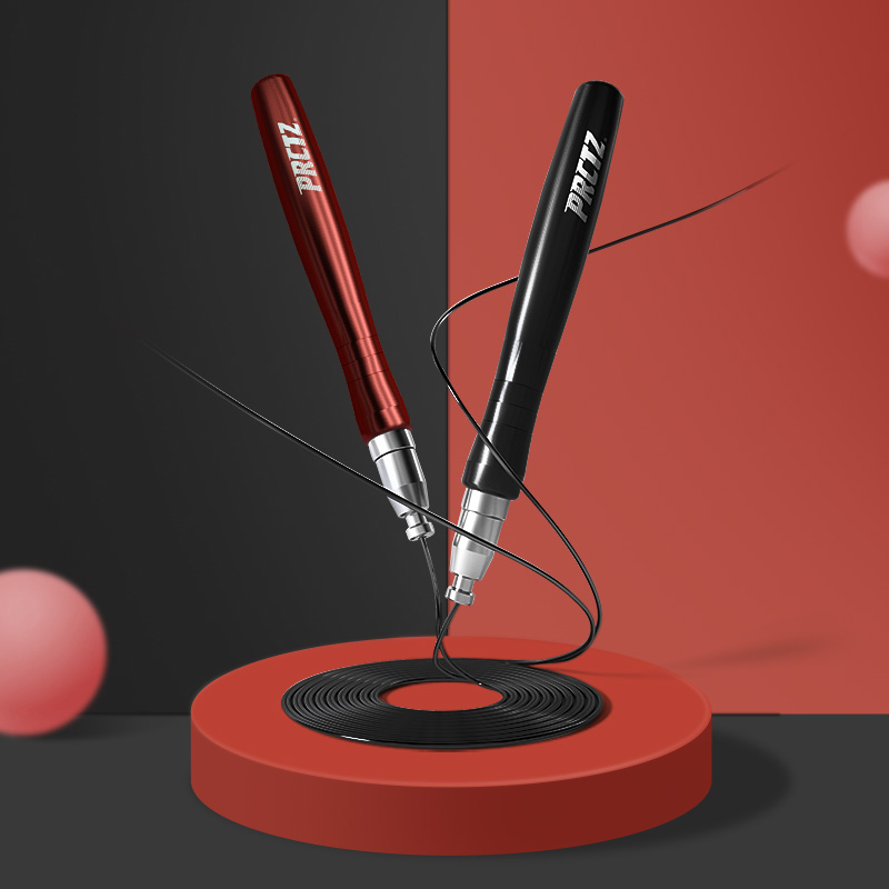 Prctz self-locking wire bearing rope skipping fitness adult sports rope male female primary school rope