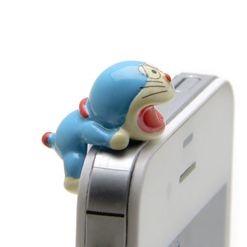 Plugy Korean Version Smart Cartoon Anime 3.5mm Cartoon Phone Dust Plug