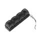 Cross-Border 4-Key Decompression Button Tester Keychain Pendant Fingertip Press Decompression Light-Up Toy Fingertip Button