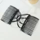 Korean Style New Double-Row Elastic Hair Comb, Insert Comb for Updo, Fashionable Styling, Lazy Person's Back-Of-Head Hair Styling Tool, Hair Accessory