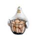 American-Style Pastoral Style Chicken-Shaped Storage Basket for Home Kitchen, Fruit and Egg Basket, Storage Basket for Household Use