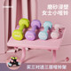 Small dumbbells for women dipped in plastic dumbbells Senkes