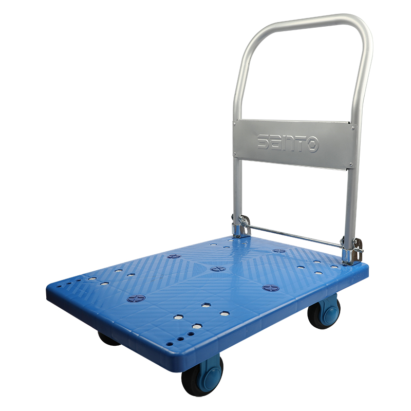 Seturou pendulum-stall folding trolley flatbed truck logistics carrying car Business mute load bearing 2182 2183