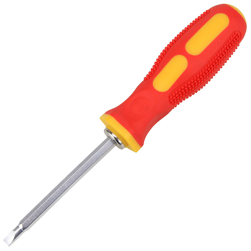 Setutor double-head double-head screwdriver screw-head straight cross Mayflower ultra-hard magnetic electrician special knock