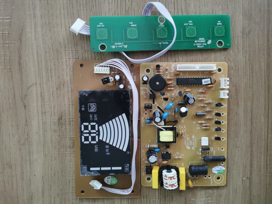 Emmet Electric Fan Air Conditioning Fan Accessories CFT08 CFTW08 Power Display Panel Key Board Circuit Board Motherboard - Taobao