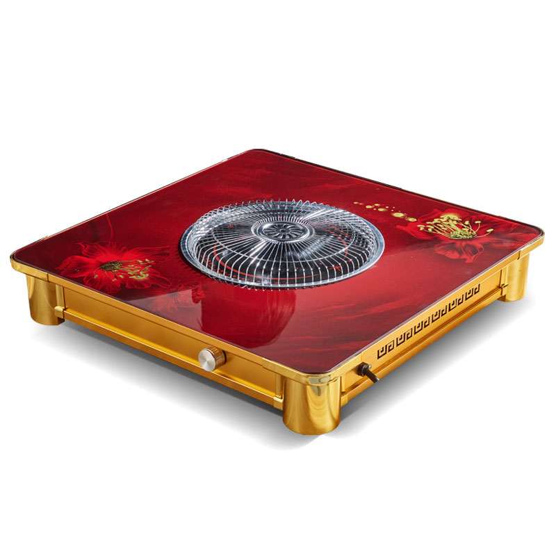 Electric fire basin baking fire basin warmer multifunctional home energy saving electric baking stove electric stove square electric foot warmer