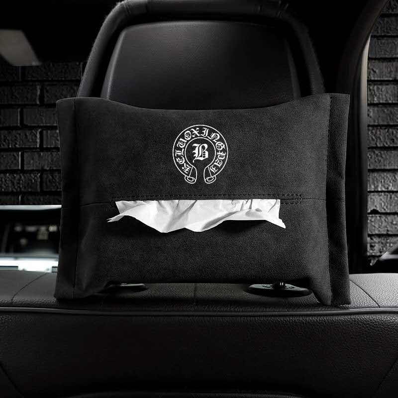 Car towels box seat Chair back Hanging uplift leather suction paper box Car inside with seat style napkin bag box towels cover-Taobao
