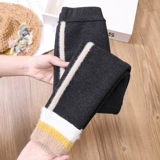 Утепленные леггинсы, бархатные детские демисезонные модные удерживающие тепло штаны, в западном стиле