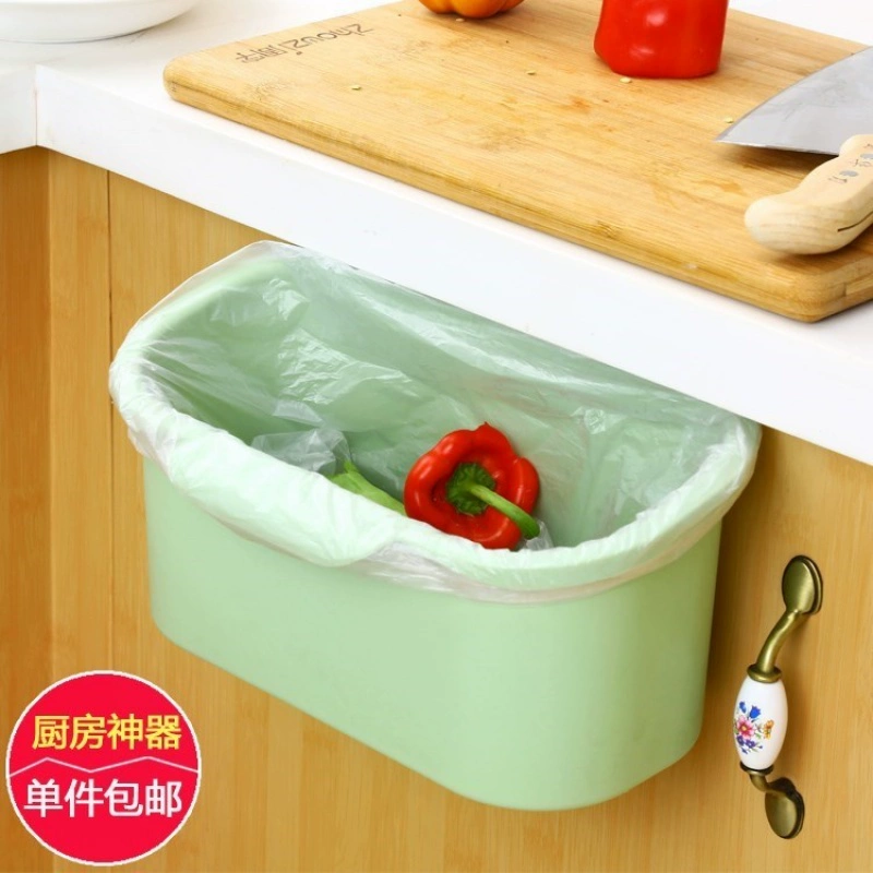 Đồ dùng nhà bếp hộ gia đình dụng cụ lưu trữ thùng rác có thể thiết bị tiện ích nhỏ Cửa hàng bách hóa kệ bếp sáng tạo - Micrô