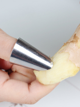 Stainless steel finger cots vegetable pickers that do not hurt your hands adjustable armor sheaths peeling melons fruits and beans orange opening tool