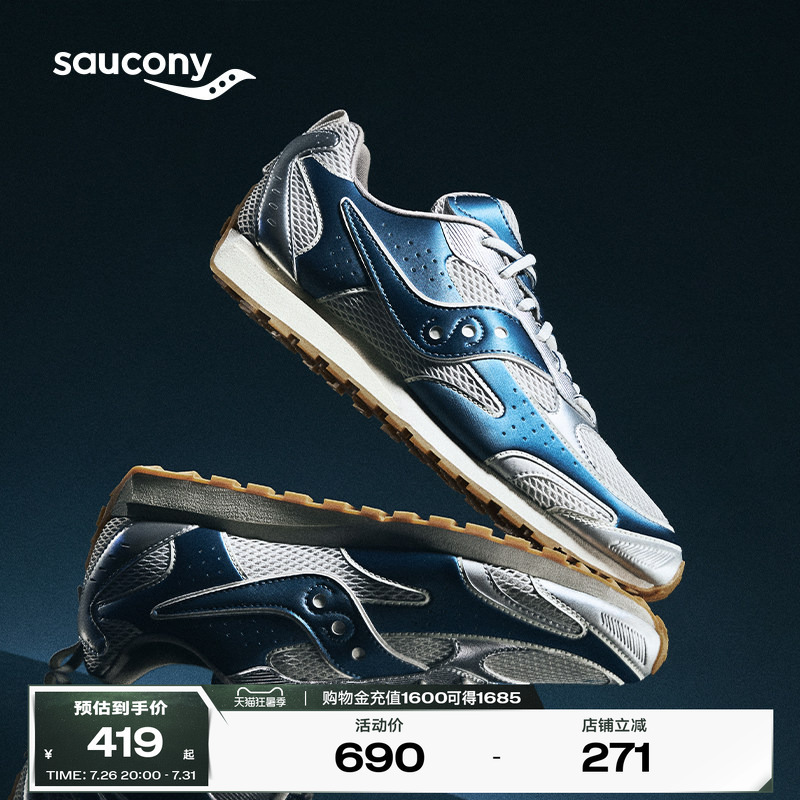Saucony Trainer 80X Retro Trendy Road Comfortable Sports Casual Shoes
