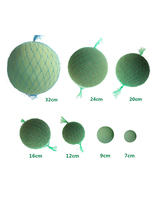 Ossis spherical flower mud diameter 7-32cm flower mud ball special-shaped flower mud wedding and festival decoration flower mud