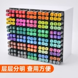 touchcolor Маркер, акриловая система хранения, канцтовары, вместительная и большая художественная коробка для хранения, стенд, мелки