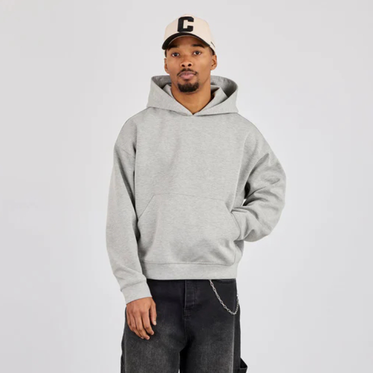Cozyboy American Style Boxy Short 500g Heavyweight Hoodie Cleanfit Stiff Anti-Wrinkle Hooded Sweatshirt Jacket Cozyboy American Style Boxy Short 500g Heavyweight Hoodie Cleanfit Stiff Anti-Wrinkle Hooded Sweatshirt Jacket