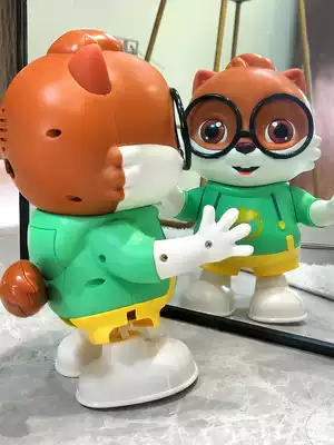 Baby toy Net red singing three squirrels electric dancing 5 will move 3-6 months 0 female 2 baby 4 children 1 year old