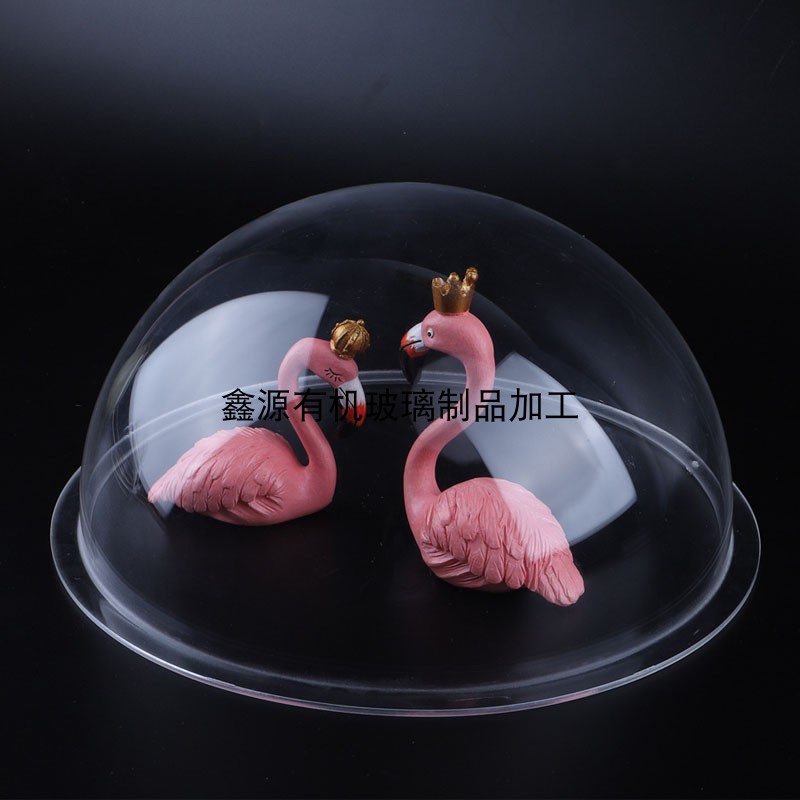 High transparent acrylic hemisphere organic glass sphere semi-circular acrylic transparent cover for display ball cover dust-proof