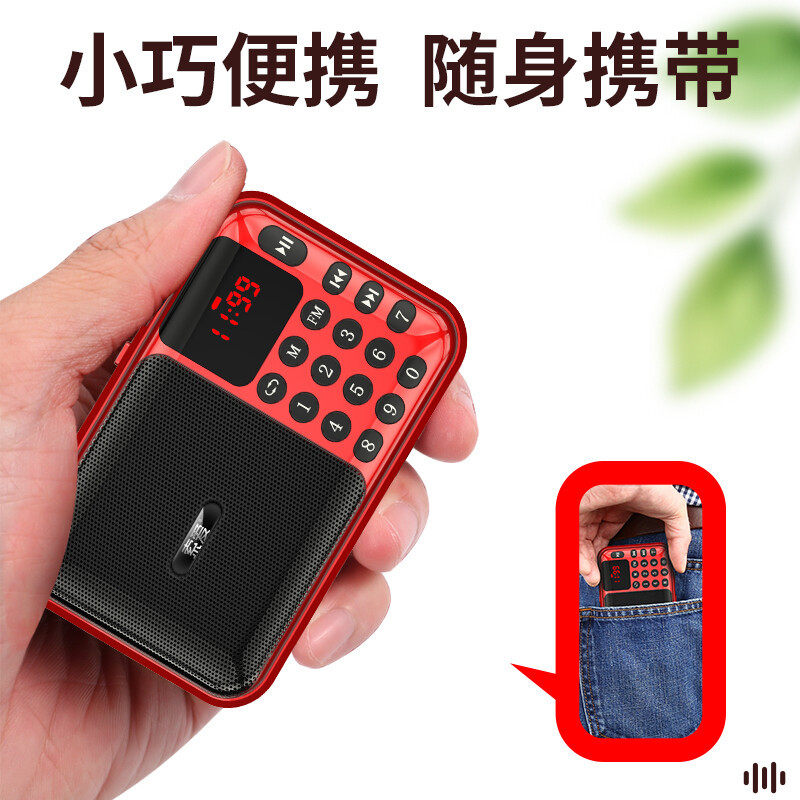 Sony Ericsson C28 Radio for the Elderly, Card-Insertable, Bluetooth, Small Speaker, Portable Mp3 Opera Player Speaker
