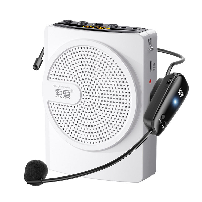 Sony Ericsson S-628W Wireless Loudspeaker S628B Portable Teacher Tour Guide Amplifier with Card Recording