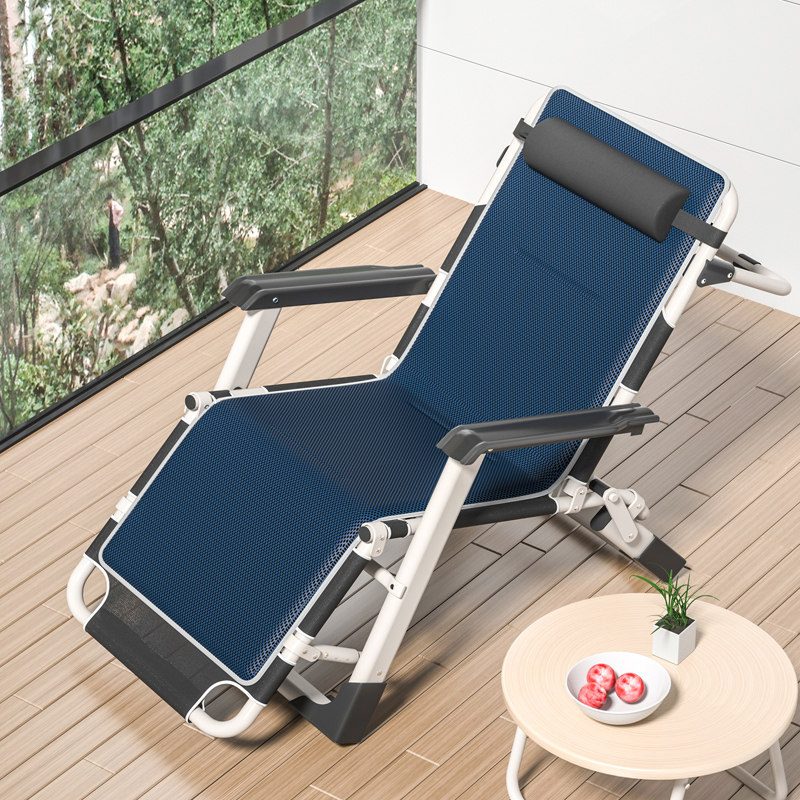 High-end Station Deck Chair Office Workers Lunch Break God sleep able to lie down to sleep chair can lie on a balcony half