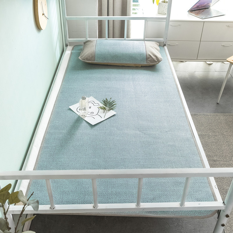 Ice mat upper and lower bed Students Dormitory Special Cool Mat Day Style Rattan Mat Soft Summer Sleeping Mat 90 cm Double Face