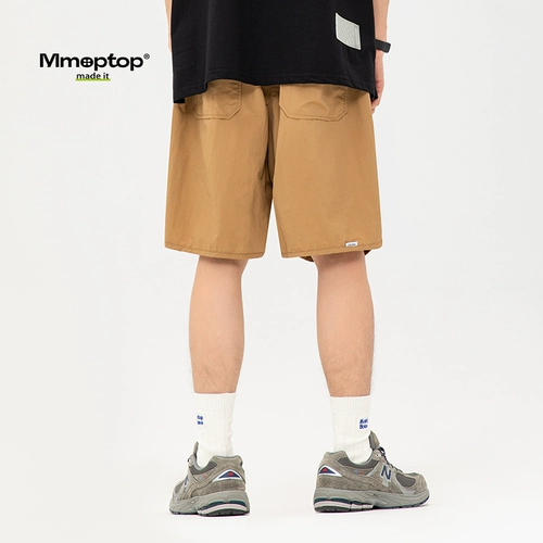 Летние шелковые пляжные штаны для отдыха, спортивные быстросохнущие тонкие шорты, свободный крой