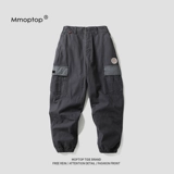 Демисезонные мужские осенние штаны, коллекция 2021, свободный крой