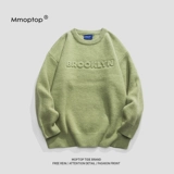 Tide, мужской цветной ретро трикотажный осенний демисезонный японский свитер для влюбленных, в американском стиле