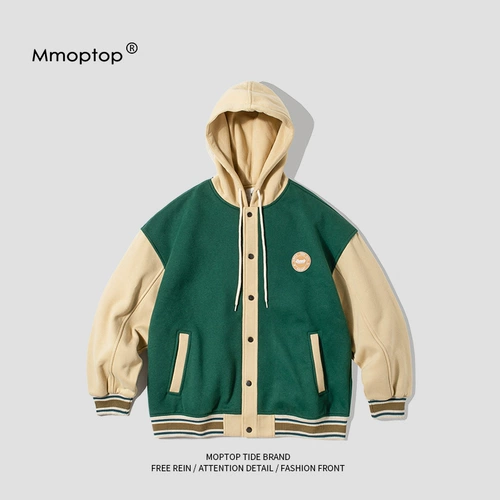 Демисезонная бейсбольная форма для влюбленных, мужская куртка, в корейском стиле