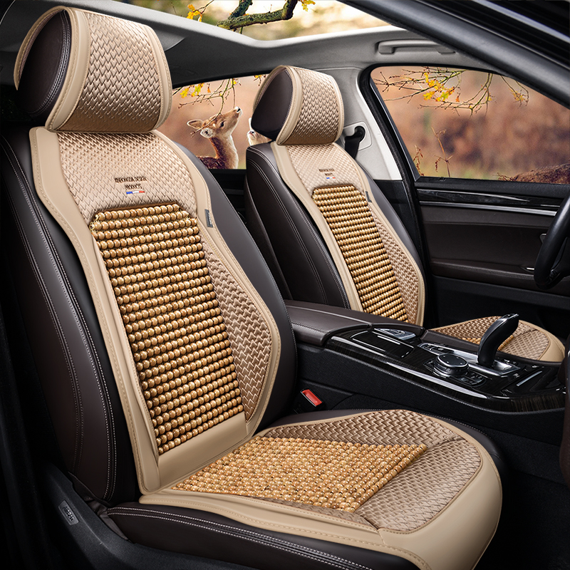 Lexus ES350 Lexus ES250 ES240 car seat cushion new small waist wood beads five-piece set of cool cushion