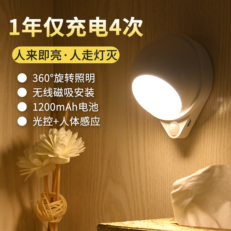 Home induction lamp 1 watt w small luminous toilet popular body gets up in Changliang bedroom down the aisle