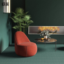 Office sofa single small sofa creative leisure sofa personality rest area reception room office sofa simple