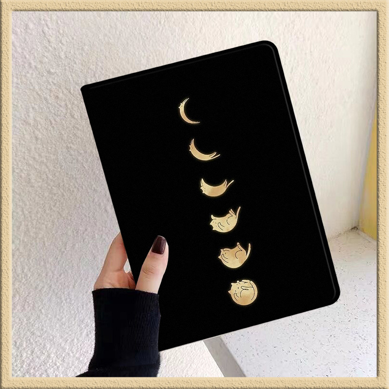 Cat-Themed Total Solar Eclipse Design Suitable for Apple iPad 9 Protective Case 2025inch with Pen Slot Mini Computer Case Air5/4 Tri-Fold Simple Pro10.5 Magnetic Attraction 7Th, 8Th, 9Th Generation Cat-Themed Total Solar Eclipse Design Suitable for Apple iPad 9 Protective Case 2025inch with Pen Slot Mini Computer Case Air5/4 Tri-Fold Simple Pro10.5 Magnetic Attraction 7Th, 8Th, 9Th Generation