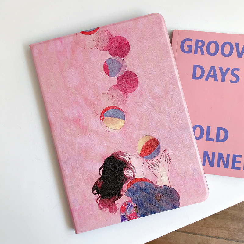 iPad case Pro10 5 11 inch Apple air3 tablet air2 leather case 2018pad2019 new mini4 5 silicone 1 love 6