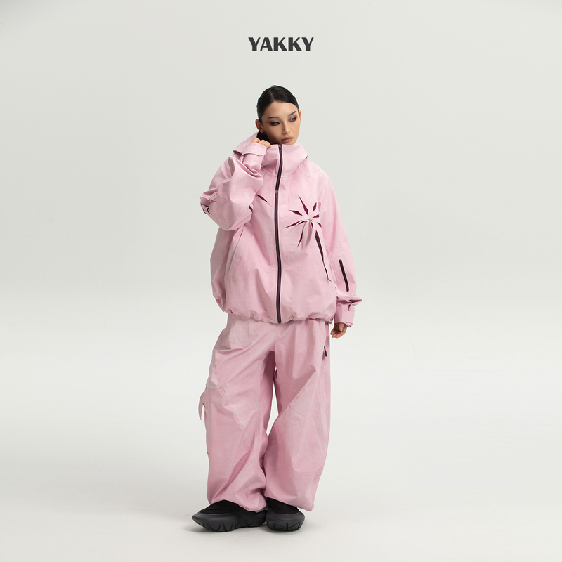 Yakky Aw26/27 New Product Starburst Series Ski Suit Set Dermizax 3L Unisex Yakky Aw26/27 New Product Starburst Series Ski Suit Set Dermizax 3L Unisex