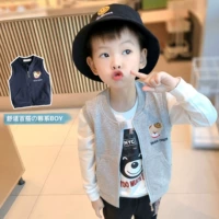 Детский осенний жилет, детская майка топ для отдыха, осенняя куртка для мальчиков, коллекция 2023, в западном стиле