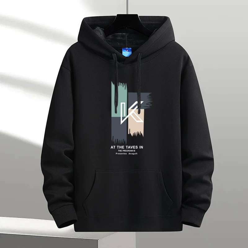 Худи, теплая куртка, комплект, термобелье, худи, утолщённый слой, oversized, для любимой/любимого