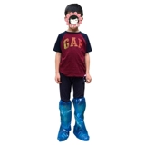 Водонепроницаемый нескользящий детский дождевик, бахилы для школьников для раннего возраста, детские дорожные высокие сапоги, носки