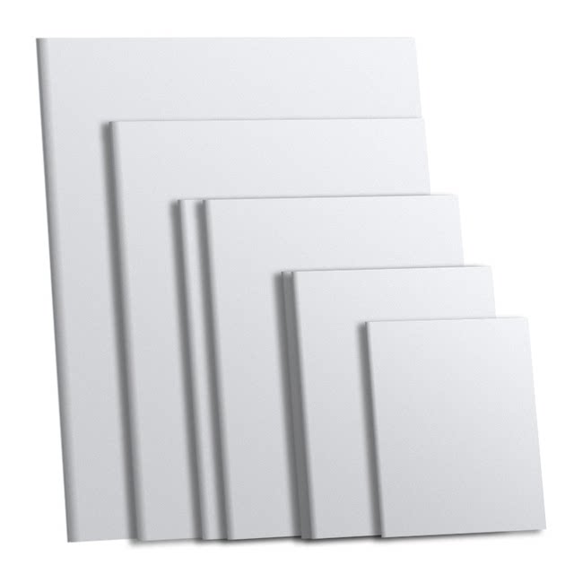 Marley oil painting frame with canvas blank canvas oil painting board acrylic painting board oil painting board practice color picture frame oil painting board acrylic painting with cloth frame inner frame material beginner tool set