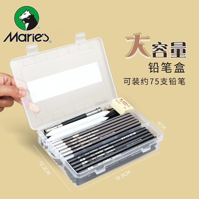 Marley Brand Pencil Sketching Tool Set for Beginners, Complete Basic Set with 2B Pencils, Art-Specific Charcoal Pencils, 4B Drawing Professional Sketching Pencils, 8B Marley