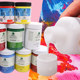 Marley Acrylic Paint Special Blending Liquid Acrylic Thinner Oil Fluid Painting Material Medium Waterproof Hand-Painted Textile Acrylic Paint Painting Clothes Shoes Painting Bright Color Transparent Dilution Liquid