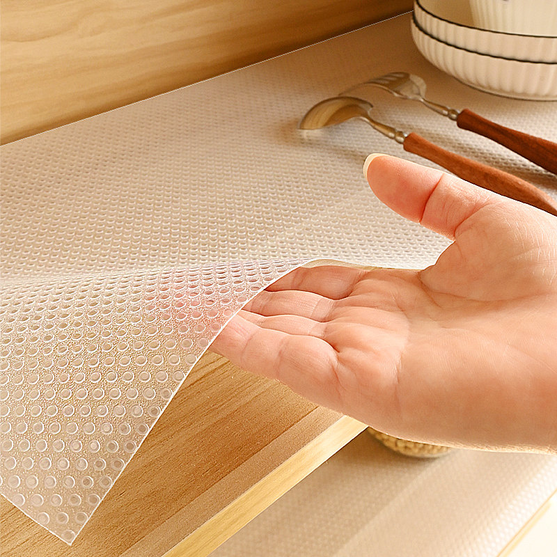 Drawer cushion cupboard cabinet waterproof cupboard cupboard cabinet silicone wade cushion shoe self-paste anti-slip