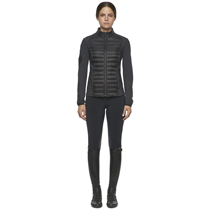 Post Equestrian) CT ladies horse riding training slim Jacket Lightweight Padded Zip Jacket