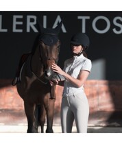 Post-music Equestrian CT ladies horse riding training competition shirt quick-dry comfortable short sleeves