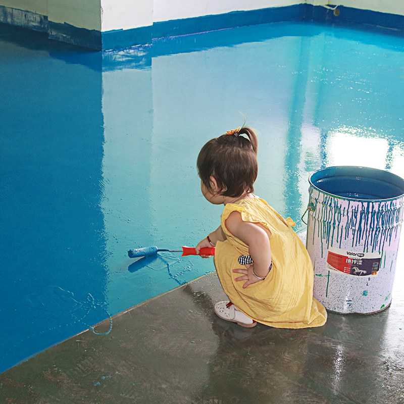 Water-based epoxy floor paint Wear-resistant floor paint Self-leveling cement Indoor household floor paint Floor paint