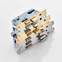 Interior door wooden door door household door accessories small 50 large 5058 lock body tongue bedroom door lock old-fashioned lock body