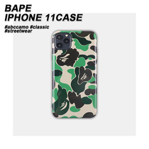 BAPE camouflages apply Apple 11pro mobile phone shell iphone8p lovers xsmax tide card xr rat year 7 silicone gel