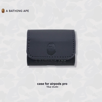 BAPE Ape Heads Apply Airpods Protective Sleeves Pro Tide Cards Lovers 2 Generations Apple Bluetooth Headphones Soft Leather Cover 3