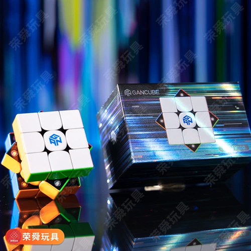 Магнитная магнитная левитация, кубик Рубика, интеллектуальная игрушка, третий порядок, покемон, Генгар