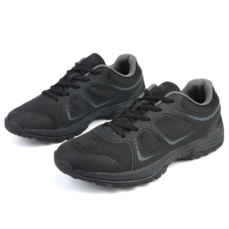 New Fitness Training Shoes Ultra Light Black Combat Training Shoes Men Running Shoes Sports Fire Rubber Shoes Summer Emancipation Fitness Shoes